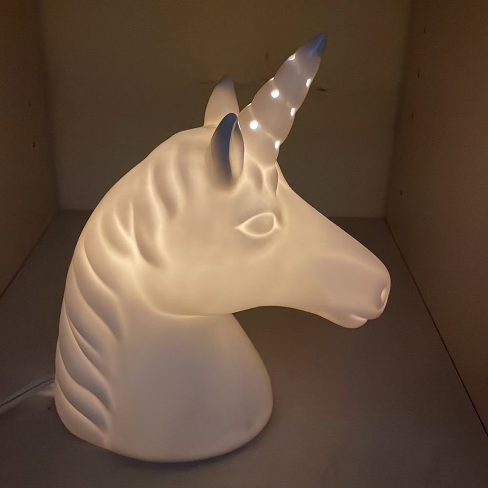 Glowing Unicorn Nightlight made by Target